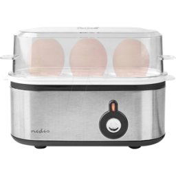 NEDIS N KAEB120EAL - Cocedor de huevos, 3 huevos