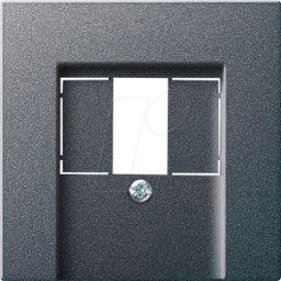 GIRA55 TAE ANT - Cubierta para TAE y USB antracita