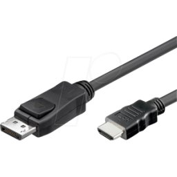 TECHLY ICOC-DSP-H12-020 - Cable DisplayPort 1.2, DP-HDMI, 4K 30Hz, 2,0 m