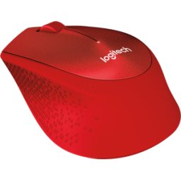 LOGITECH M330 RT - Ratón (ratón), radio, rojo