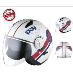 IXS Casco Hx-137 Blanco Mate Con Gafas