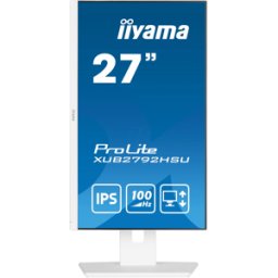 IIYAMA IIY XUB2792HSUW6 - Monitor de 69 cm, 1080p, USB, pivote, blanco