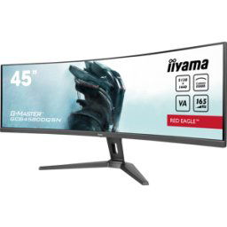 IIYAMA IIY GCB4580DQSNB - Monitor curvo de 113cm, DQHD, Hub USB, LAN, altavoces