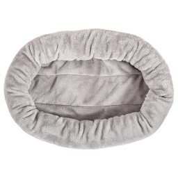 Recambios Natural Paradise - Cama oval color gris (61 x 46 x 11 cm L x An x Al)