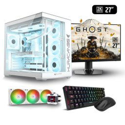 PC Racing D5 Equinox Gaming Intel Core i7-14700F/32GB/2TB SSD/RTX 5070 Ti + Monitor 27" 2k + Combo Gaming