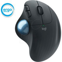LOGITECH M575FBS - Ratón (Ratón), Logi Bolt/Bluetooth, Trackball