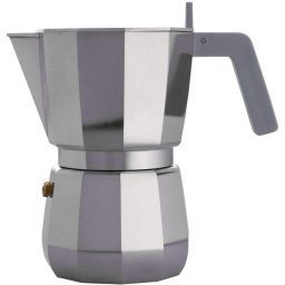 Alessi Moka Cafetera Italiana 6 Tazas Plata