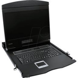 LOGILINK LC902GE - Consola KVM 19'' TFT con teclado DE