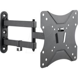 LOGILINK BP0008 - Soporte mural para TV, inclinable, orientable, 23''- 42'', 25 kg,