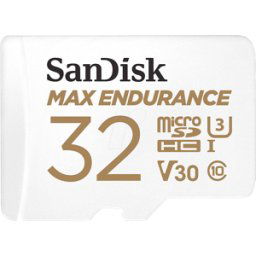 SDSQQVR032GGN6IA - Tarjeta de memoria microSDHC de 32 GB, SanDisk Max Endurance