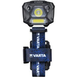 Varta Work Flex Motion Sensor Light H20 Linterna LED para Cabeza Negra/Azul 150lm