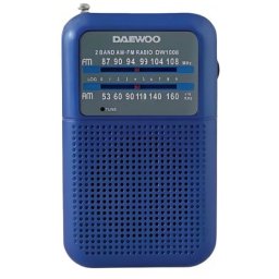Daewoo DW1008 Radio Portátil Azul