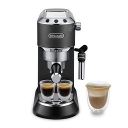 DeLonghi Dedica EC685.BK Cafetera de Espresso Compacta 15 bar Negra