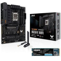 ASUS Pack TUF GAMING B650-E WIFI + Kioxia EXCERIA PLUS G4 2TB Disco SSD PCIe 5.0 M.2 Gen5