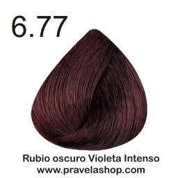 Tinte-Coloracion Sergilac con Acido Hialuronico 6.77 Rubio Oscuro Violeta Intenso 120ml