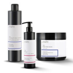 Lote Alisado acido hialuronico Pravela Shop The Braliz + The Dandruff Free Shampoo + The Frizz Free Mask