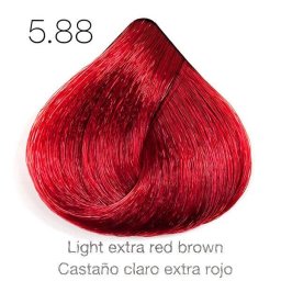 Tinte de pelo Sergilac con Keratina y Argan 5.88 Castaño claro extra rojo 120ml