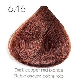 Tinte de pelo Sergilac con Keratina y Argan 6.46 Rubio oscuro cobre rojizo 120ml