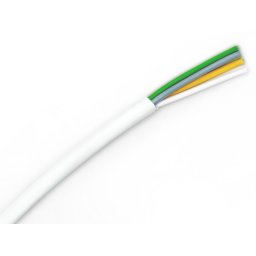 TCF-04 CABLE TELEFONICO CON FUNDA 4x0.22mm