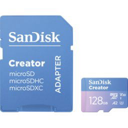 SDSQXAA128GGN6MS - SANDISK creador microSD 128GB