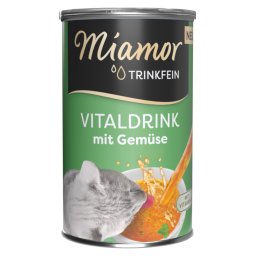 Miamor Trinkfein 6 / 24 x 135 ml bebida revitalizadora para gatos - 24 x 135 ml con verdura