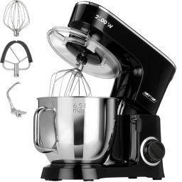 MPM MRK-19 Batidora Amasadora Repostería Profesional Robot Cocina Orbital 2200W + Función Pulso