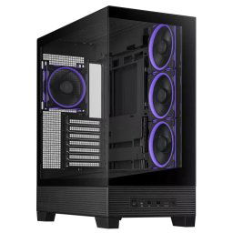 ASUS A31 PLUS ARGB Mid Tower ATX Doble Cristal Templado USB-C Negra