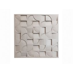 Cuadro Panel Decoracion en Relieve Color Topo Aveyro