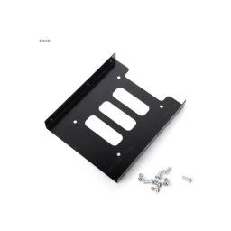 Cubra El Disco Duro Ssd Hdd De 2,5 Pulgadas Al Soporte De Montaje De Bandeja/bahía De Acero Sólido De 3,5 Pulgadas