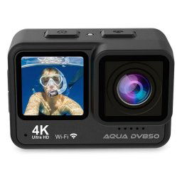 Prixton AQUA DV850 Cámara Deportiva Sumergible UltraHD 4K WiFi Negra