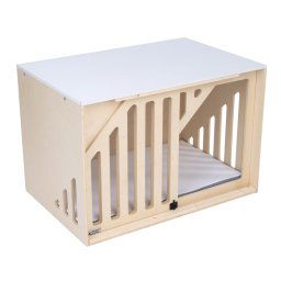 Jaula de interior Modern Living Uppsala para perros - 90,6 x 60 x 61,2 cm (L x An x Al)