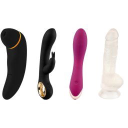 Hugbox Kit De Juguetes Eróticos Succionador De Clítoris/Vibrador Conejito/Vibrador Punto G/Consolador