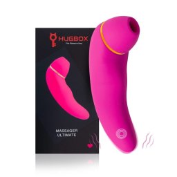 Hugbox Succionador De Clítoris Y Vibrador Femenino 30 Programas Rosa