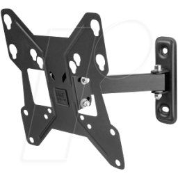 ONE FOR ALL OFA WM2241 - Montaje en pared de TV 13 - 43'', 90° giratorio, negro