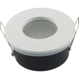 OPTONICA OPT 2009 - Anillo de montaje empotrado en techo, GU10, redondo, blanco