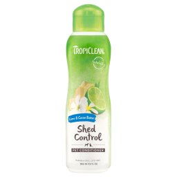 TropiClean Shed Control Acondicionador de lima y cacao - 355 ml
