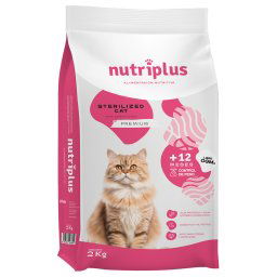 Nutriplus Cat Adult Sterilized pienso para gatos - 2 x 2 kg
