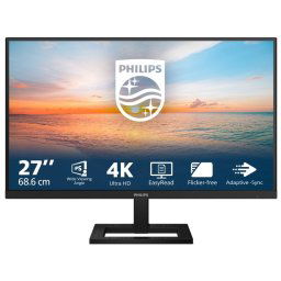 Monitor Philips 27″ 4K 60Hz IPS HDR10 USB-C Altura Ajustable LowBlue