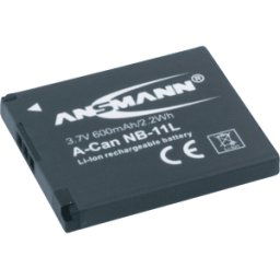 ANSMANN ANS 1400-0028 - Batería, cámara digital, compatible, 600 mAh, Cano