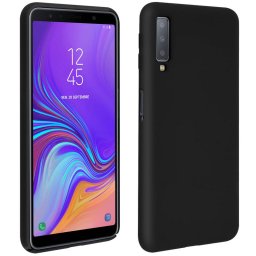 Avizar Funda Soft Touch Rígida Negra para Samsung Galaxy A7 2018