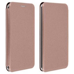 Avizar Funda Libro con Slide Champán para Smartphones de 5.4" a 6