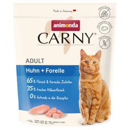 animonda Carny Adult con pollo y trucha pienso para gatos - 350 g