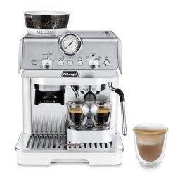 DeLonghi La Specialista Arte EC9155.W Cafetera Espresso con Molinillo 15 Bares Acero Inoxidable