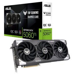 ASUS TUF GAMING GeForce RTX 5060 Ti OC Edition 16GB GDDR7 Reflex 2 RTX AI DLSS4