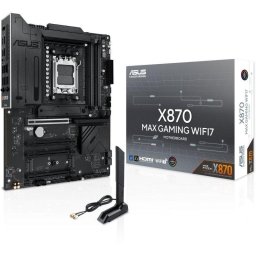 Placa Base ASUS X870 MAX GAMING X870 AM5 DDR5 ATX WiFi 7 PCIe 5.0 RGB