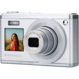 AGFAPHOTO AGFA DC9200SL - Cámara digital, 24 MP, vídeo 4K, plata