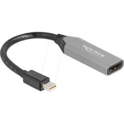DELOCK 64331 - Adaptador Mini DisplayPort a HDMI 8K con HDR