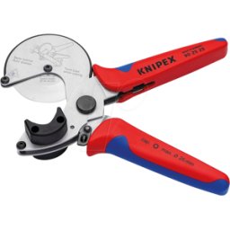 KNIPEX KN 90 25 25 - Cortatubos para tubos compuestos y de plástico, 210 mm, hasta Ø