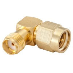 ADAPTADOR SMA MACHO A SMA HEMBRA ACODADO