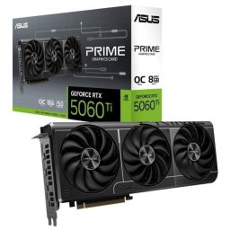 ASUS PRIME GeForce RTX 5060 Ti OC Edition 8GB GDDR7 Reflex 2 RTX AI DLSS4
